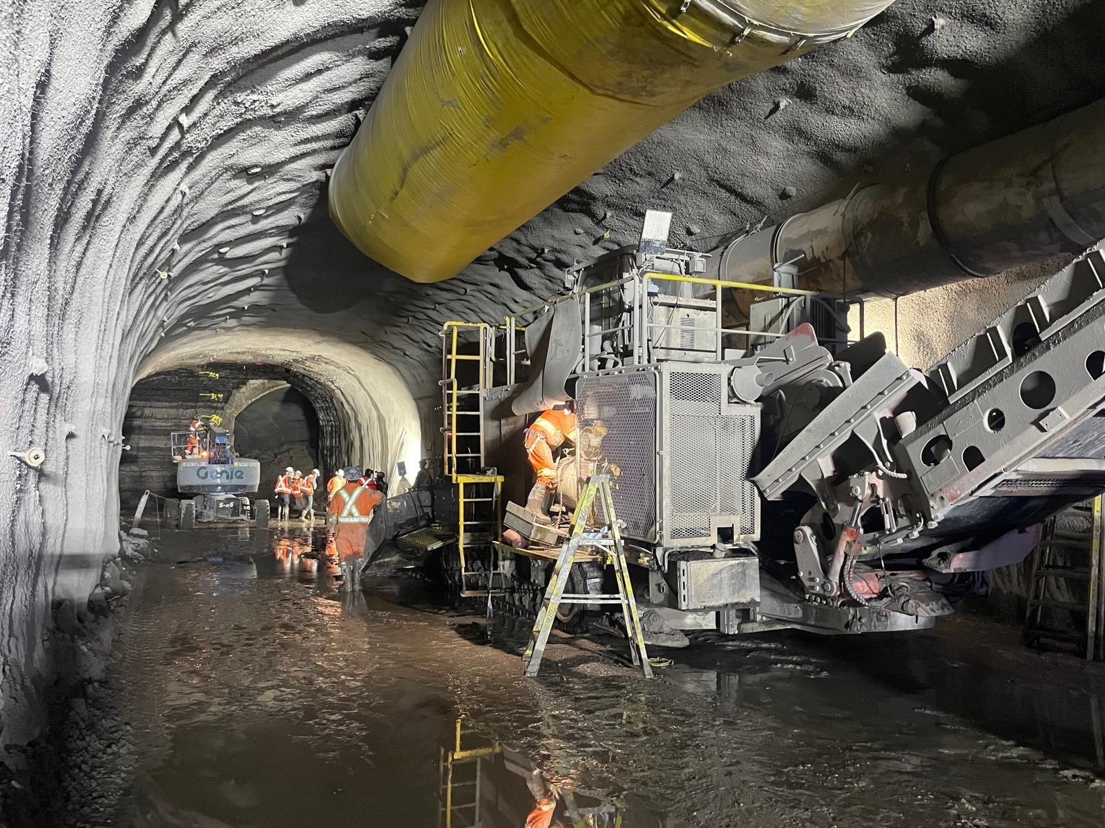 Precise guidance and digital workflows for Montréal’s Blue Line Extension